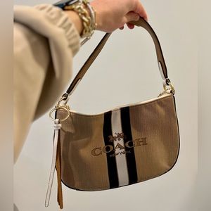 Coach Canvas Shoulder Purse